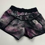 Lululemon Seawheeze Short Women Size 2 Lined Black Pink Running Athletic Workout Photo 9