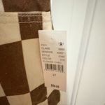 PacSun Brown and Cream Checkered Straight Leg Pants Photo 3