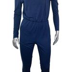 Urban Outfitters BDG Romper Navy Blue Jumpsuit Small Cotton Blend Photo 19