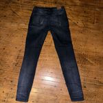 Judy Blue  black distressed stretchy skinny 5/27 boutique jeans Photo 3