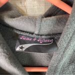 Fame 4 Fifteen Large Fleece Hooded Zippered Front Gray Jacket Photo 5