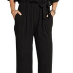 Mara Hoffman  OfftheShoulder Crinkle Crepe‎ Jumpsuit Photo 0