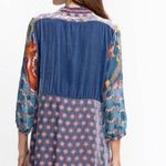 Johnny Was Vember heavily embroidered velvet burnout dress NWT Photo 3