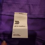 All In Motion  Women's Purple Bike Shorts Seamless Core Shorts Nwt Photo 3