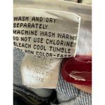 Jordache Vintage  Women's Blue Bustier Denim Romper Size L 90s Y2K Photo 8