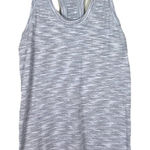 Athleta Womens Momentum Racerback Tank Top Space Dye Grey Stretch S Photo 0