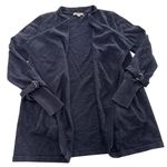 Skies Are Blue Cardigan Sweater Womens Small Open Front Pockets Lightweight Photo 0