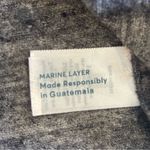 Marine layer  Classic Dark Grey Cotton T Shirt Respun Crew‎ Cut Large Like New Photo 6