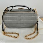 Chloé Mini C Vanity Bag Croc Embossed Leather New! Photo 4