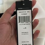 BCBGMAXAZRIA NWT  Women's Cypress White Short Sleeve A-Line Dress Photo 4