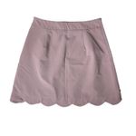 ASOS  Lavender Mini Skirt 6 High Waist A Line Side Zip Soft Pastel Photo 1