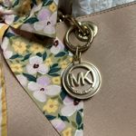 Michael Kors Pink Handbag with Floral Bow Accent Photo 2