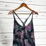 Cynthia Rowley Colorful Maxi Dress Size Medium Black Purple Pink Teal Photo 6