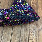 Colorful Multicolor Sequin Women's shoulder party nightclub Bag nwot Blue Photo 5