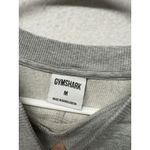 Gymshark Gray Crew Neck Long Sleeve cropped sweatshirt size medium Photo 1