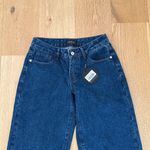 White Fox Boutique White Fox Jeans Wide Leg Indigo Wash Size XS Blue Photo 1