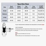 One Piece SPORLIKE Women Swimsuit V-Neck Ruffle Bathing Suit Padded Monokini Photo 5