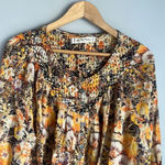 Free People FP Cool Meadow Printed Top in Midnight Combo Free Photo 4