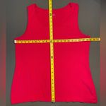 Style & Co Style &‎ co Hot Pink Ribbed Tank Top, Size 2X Photo 3
