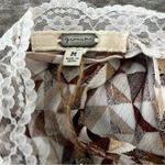 Gimmicks by BKE NWT, Buckle Gimmicks Lace Trim Ruffle Tank Top, Sz M Photo 14