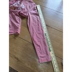 Lands' End  Women Size Small Christmas Holiday Snowflake Long Sleeve Shirt Stretch Photo 6