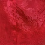 Victoria's Secret VTG 90'sVictoria's Secret Pajama Top Sz PS Gold Label Red Button Down Collar Photo 5