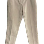 The Limited  Women’s Tan & White Cropped Pants Size‎ 10 Inseam 25” Photo 0