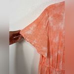 Torrid  NWT Tie Dye Flowy Kimono Cover Up Flutter Sleeve Dress Size 1X Photo 4