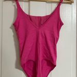Outdoor Voices Hot Pink Thong One Piece Swimsuit Photo 3