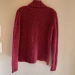 The Limited  Lambswool Angora Rabbit Hair Blend Roll Neck Knit Sweater Red Size M Photo 2