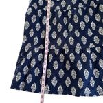 J.Crew Factory Women’s Navy Leaf Printed V Photo 6