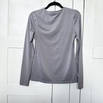 Nike | Dri-FIT Team Pro Long Sleeve Allover Mesh in Grey Small Photo 2