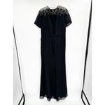 Mac Duggal 55704 Black Sequined Embellished Shoulder Evening Gown 16 NEW Photo 8