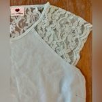 One Clothing  Sheer Lace Top Photo 4