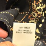 Stone Cold Fox ‎ Art Deco 100% Silk Blouse Size 0 Summer Spring Photo 3