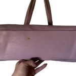 Nine West | LARGE TOTE / SATCHEL LAVENDER WITH CHAIN DETAIL ON FRONT POCKET Photo 4