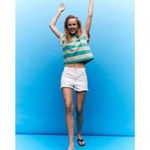 Madewell NEW  Relaxed‎ Denim Shorts in Tile White, 29 Photo 3