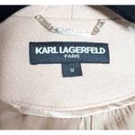 Karl Lagerfeld  Paris Tan long  coat size M Photo 6