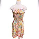 Liberty of London x Target Collab Retro Print Floral Halter Dress Size Large Yellow Photo 2