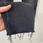 RE/DONE REDONE High Rise Ankle Crop Jeans in Lived In Black Size 26 Photo 8