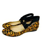 Jessica Simpson Women's Mandalaye Flat Tiger Matt Size 9M Natural Flat NWB Photo 2