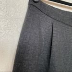 Madewell  Pleated Tailored Mini Grey Skirt Size 10 Photo 3