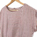 Harper Women's Dress Striped White Photo 3