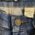 Frankie b Jeans Size 2, Inseam: 34 Inches. patchwork bootcut Blue Photo 10