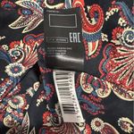 Ba&sh  Roster Short Skirt Black Paisley Print Size L Photo 9