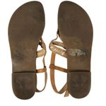 Sam Edelman  T-Strap Leather Sandals Size 7 AE Outfitters Summer Chic Photo 7
