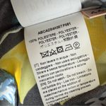 PLAN C‎ Floral Pleated Tie Neck Long Sleeve Midi Maxi Dress Sz IT 44 US 8 Black Photo 3