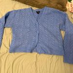 Target Blue Cropped Sweater Photo 1
