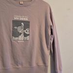 Disney  Lavender Sweatshirt Photo 8
