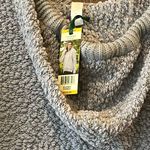 Green Tea Oversized Chunky Cozy Gray Sweater Roomy Hoodie Womens Medium Pullover Photo 7